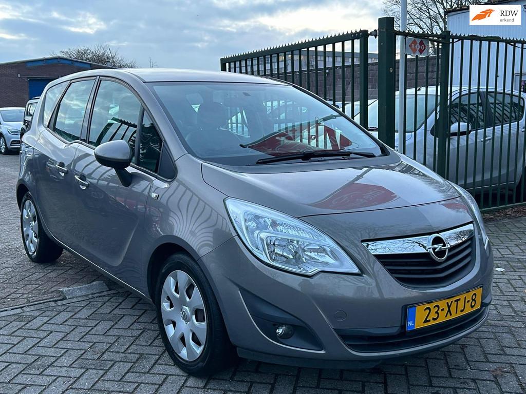 Opel Meriva 1.4 Anniversary Edition 2e eigenaar dealer onder, Auto's, Opel, Voorwielaandrijving, Euro 5, 101 pk, Gebruikt