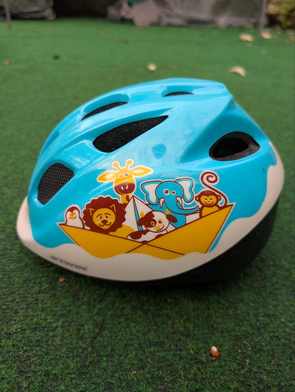 BTWIN Peuter Kinder Fietshelm 46-53 cm, Fietsen en Brommers, B'TWIN, Gebruikt, Jongen of Meisje, Overige maten