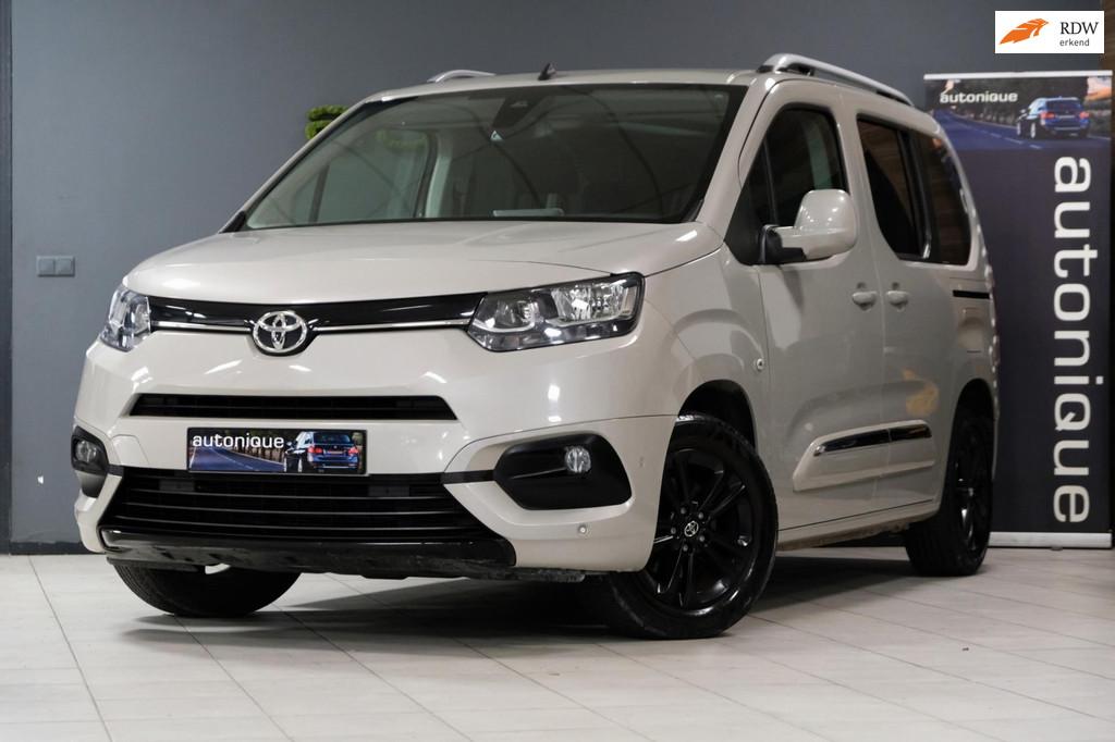 Toyota PROACE CITY VERSO 1.2 Turbo *PANORAMADAK* 5 Persoons, Auto's, Toyota, Voorwielaandrijving, Stof, Gebruikt, Handgeschakeld