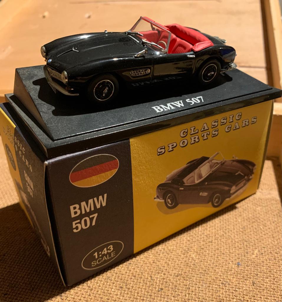 BMW 507 cabriolet 1:43 Atlas collectie, Ophalen of Verzenden, Nieuw, Auto, Overige merken