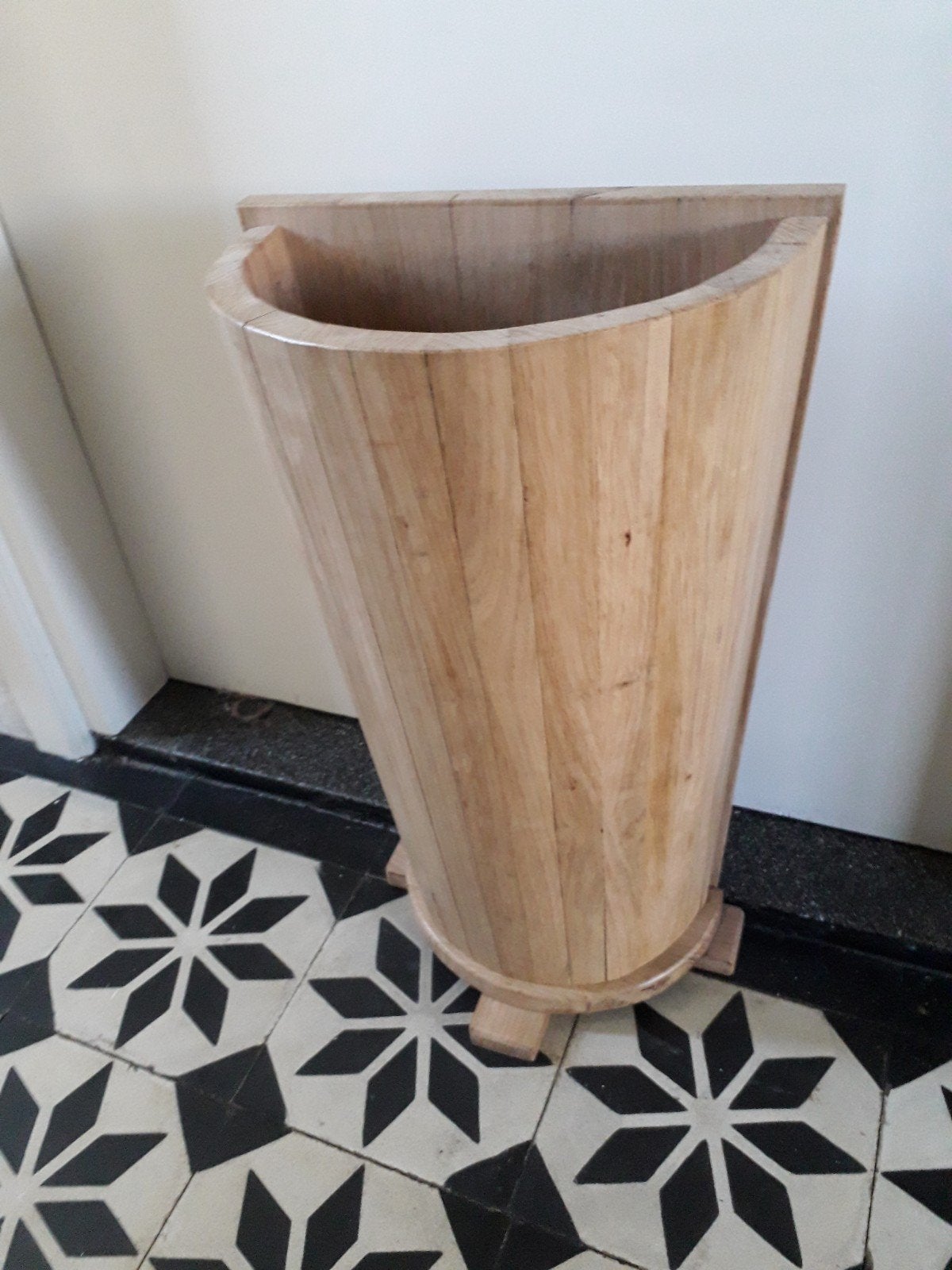 Eiken houten paraplubak, Ophalen, Nieuw, Hout