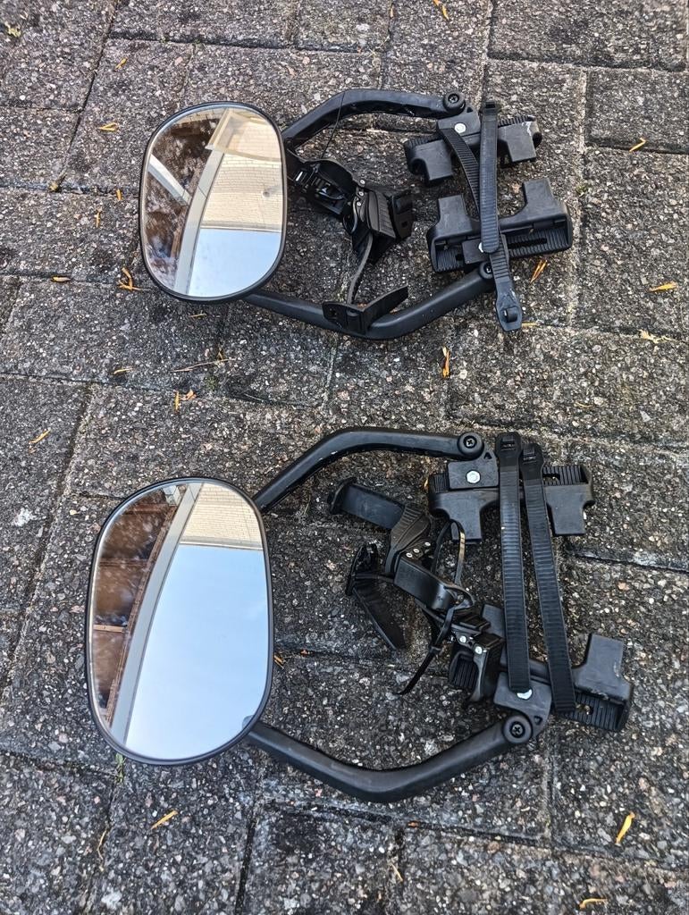 Caravan spiegels, Ophalen