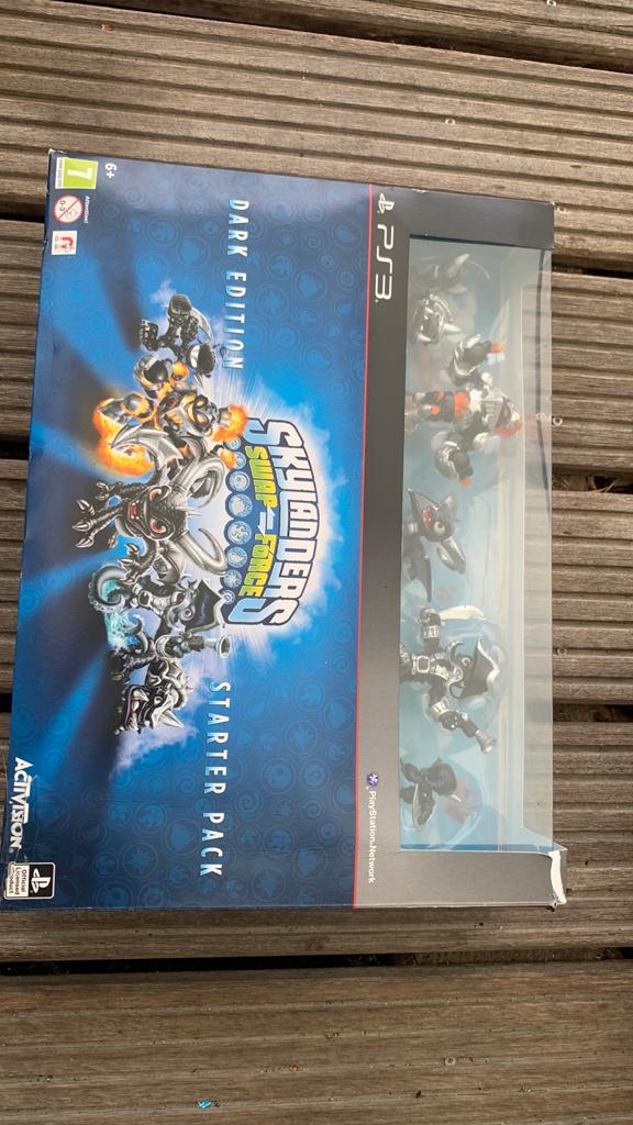 Ps3 Skylanders SWAP Force : Starter Pack - Dark Edition, Avontuur en Actie, 1 speler, Ophalen of Verzenden, Zo goed als nieuw