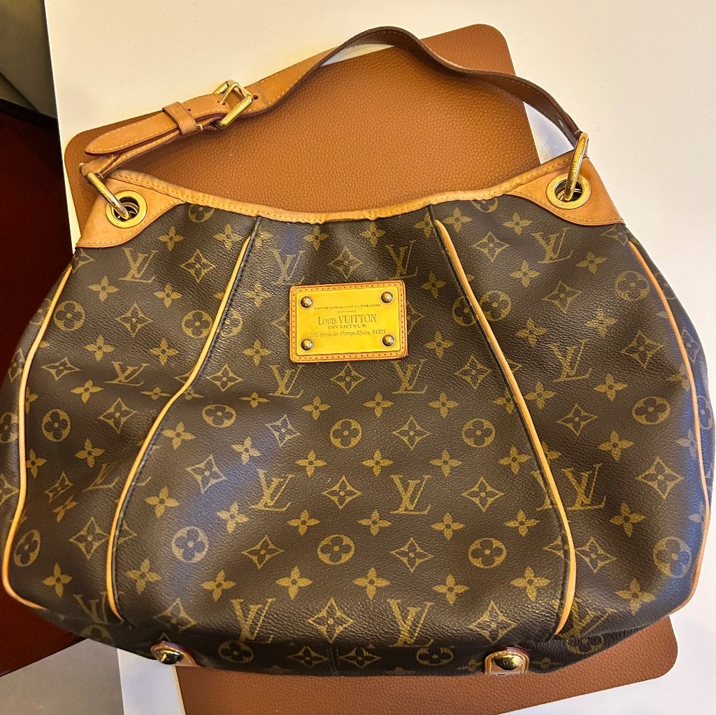 Louis Vuitton Galliera GM vintage-Authentic, Ophalen, Gebruikt, Bruin, Handtas