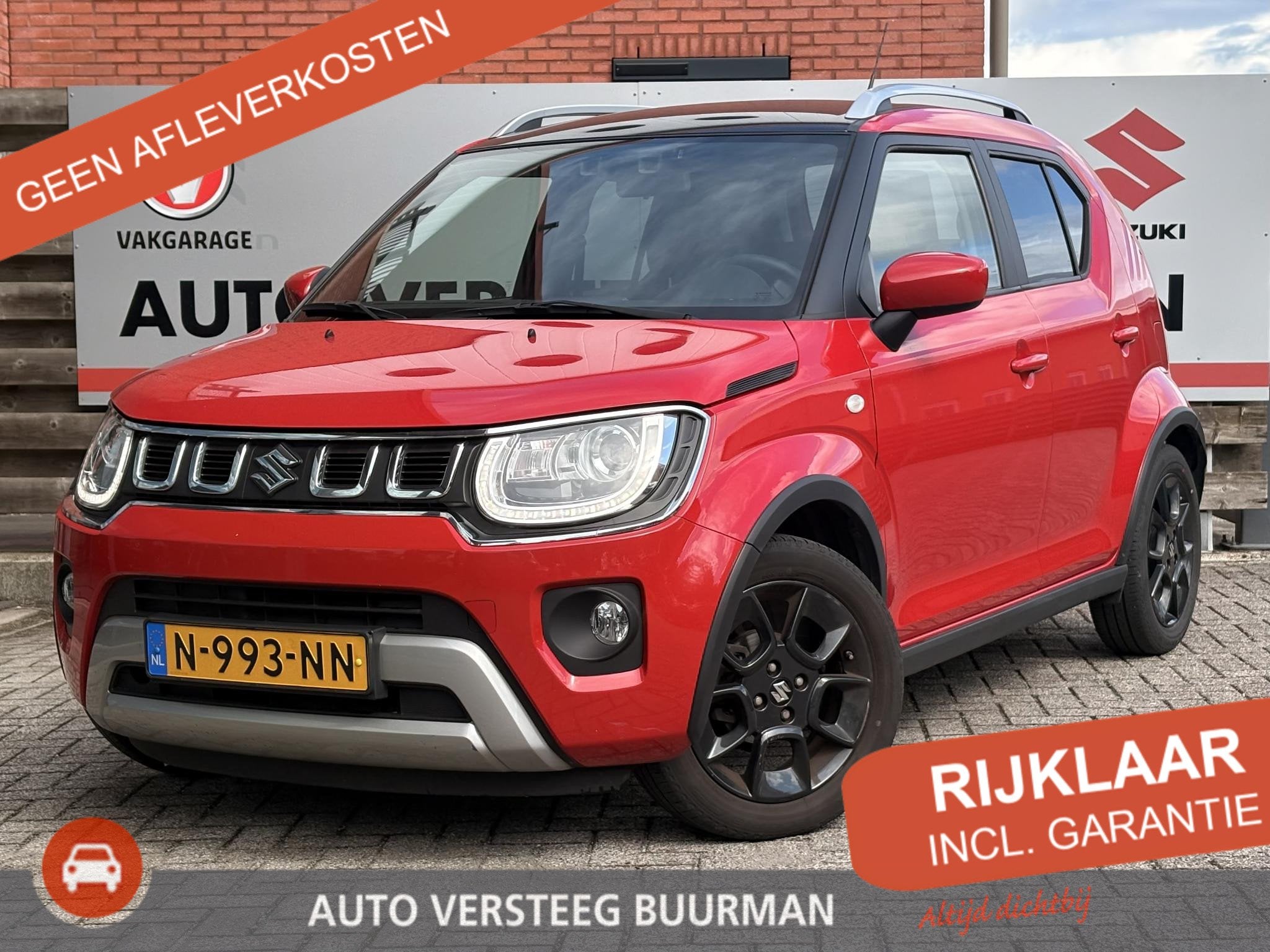 Suzuki Ignis 1.2 Smart Hybrid Select Achteruitrijcamera, Sto, Voorwielaandrijving, Stof, Gebruikt, Euro 6