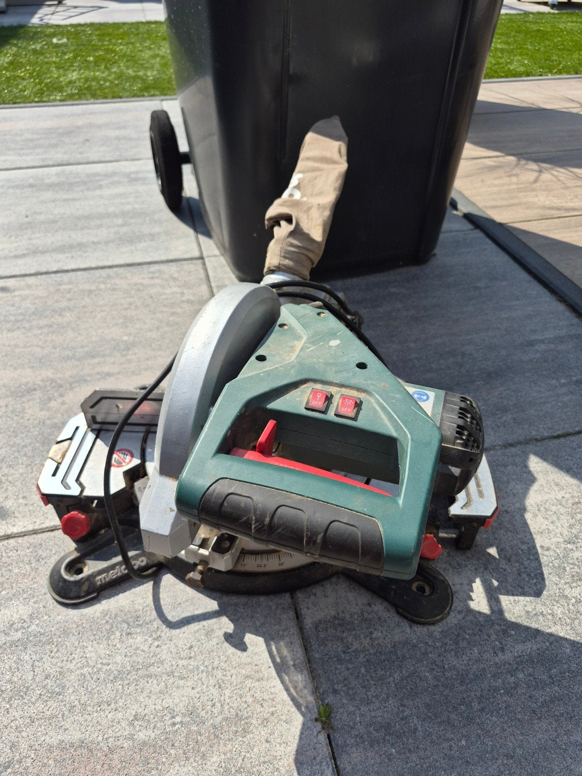 Metabo Afkortzaag - Krachtig en Nauwkeurig, Ophalen, Gebruikt, Afkortzaag, Metabo