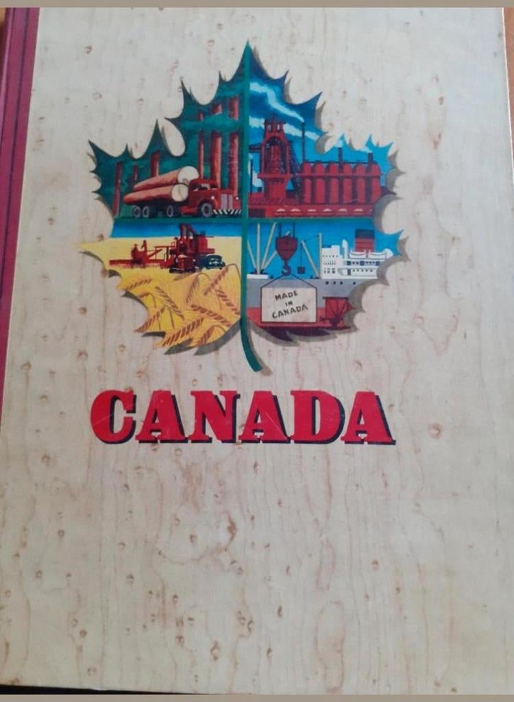 Vintage Canada boek - Piet Bakker - Douwe Egberts, Boeken, Prentenboeken en Plaatjesalbums, Gelezen, Ophalen of Verzenden