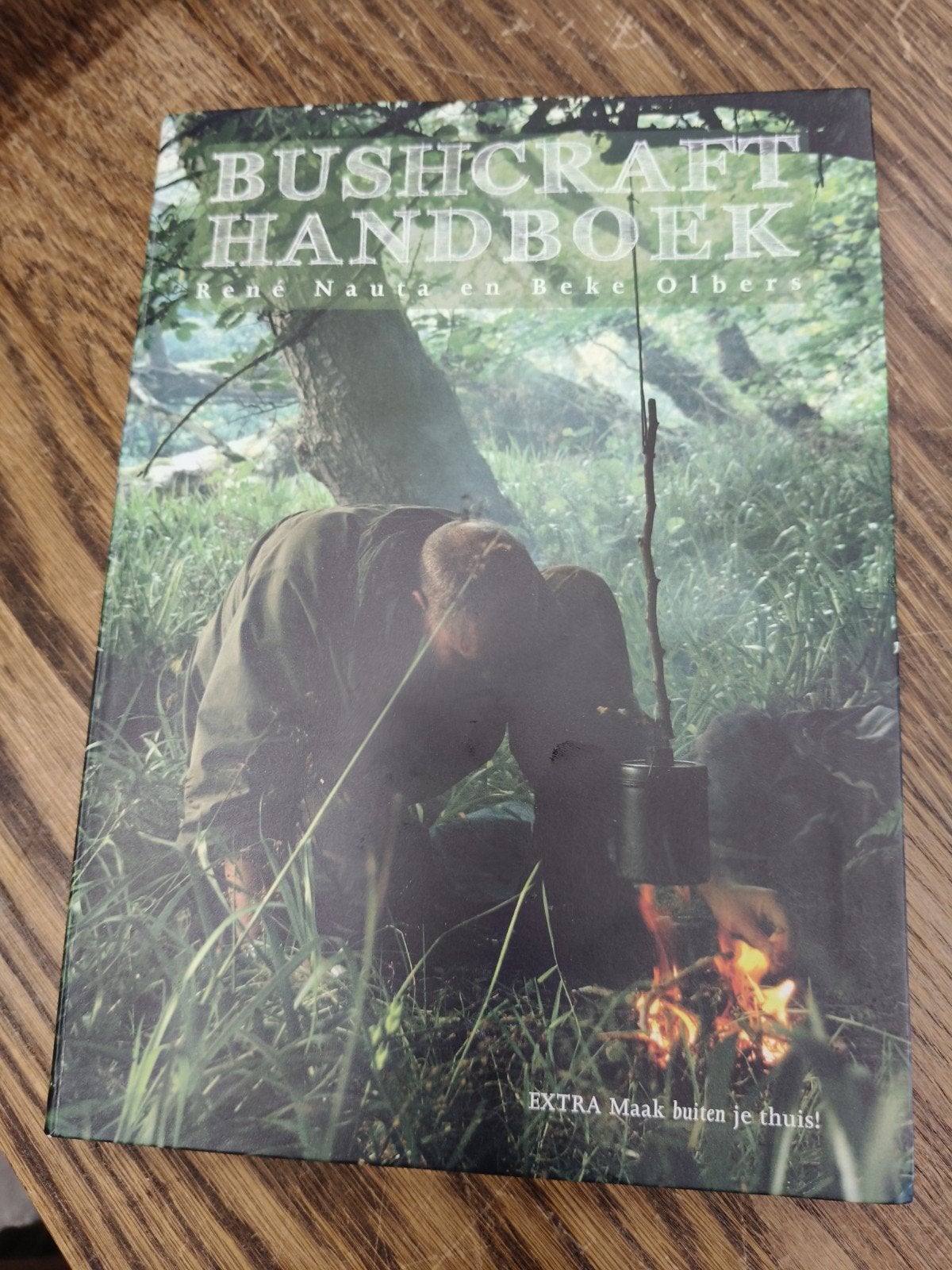 Beke Olbers - Handboek bushcraft, Boeken, Beke Olbers; René Nauta, Ophalen of Verzenden, Zo goed als nieuw, Natuurwetenschap