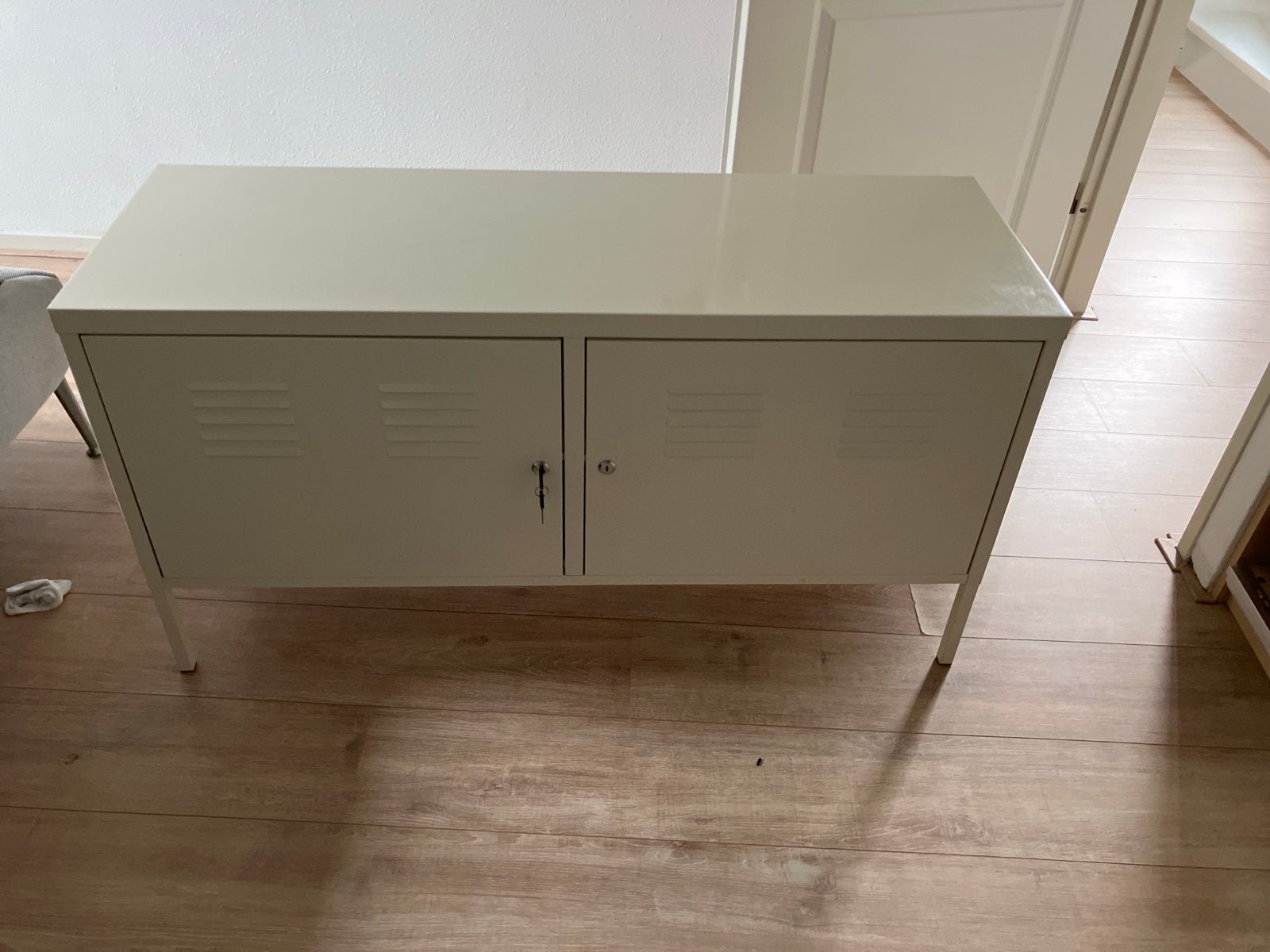 Ikea ps lockerkast wit gratis, Ophalen, Gebruikt