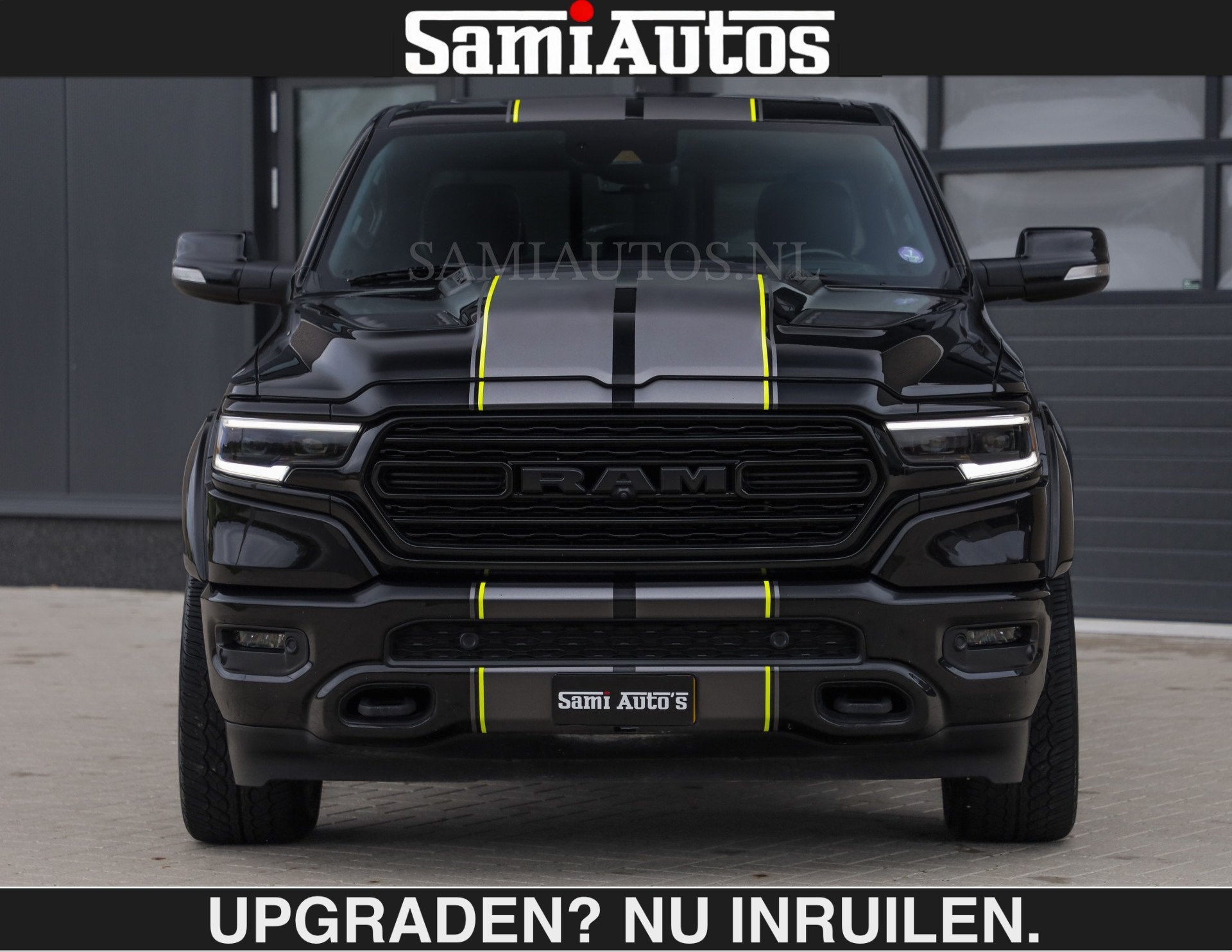 Dodge Ram WIDE BODY | LIMITED 5.7 V8 | STRIPING | DIKKE WIEL, Automaat, Gebruikt, 5654 cc, Met garantie (alle)