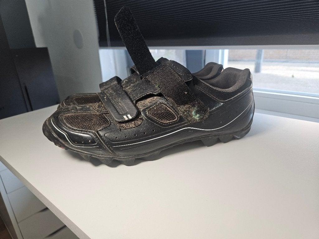 Shimano MTB schoenen maat 44 met SPD klikpedalen, Fietsen en Brommers, Gebruikt, Heren, Schoenen, Ophalen of Verzenden