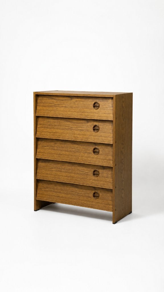 Prachtige vintage schoenenkast - eik jaren 60, Ophalen, Gebruikt, Vintage