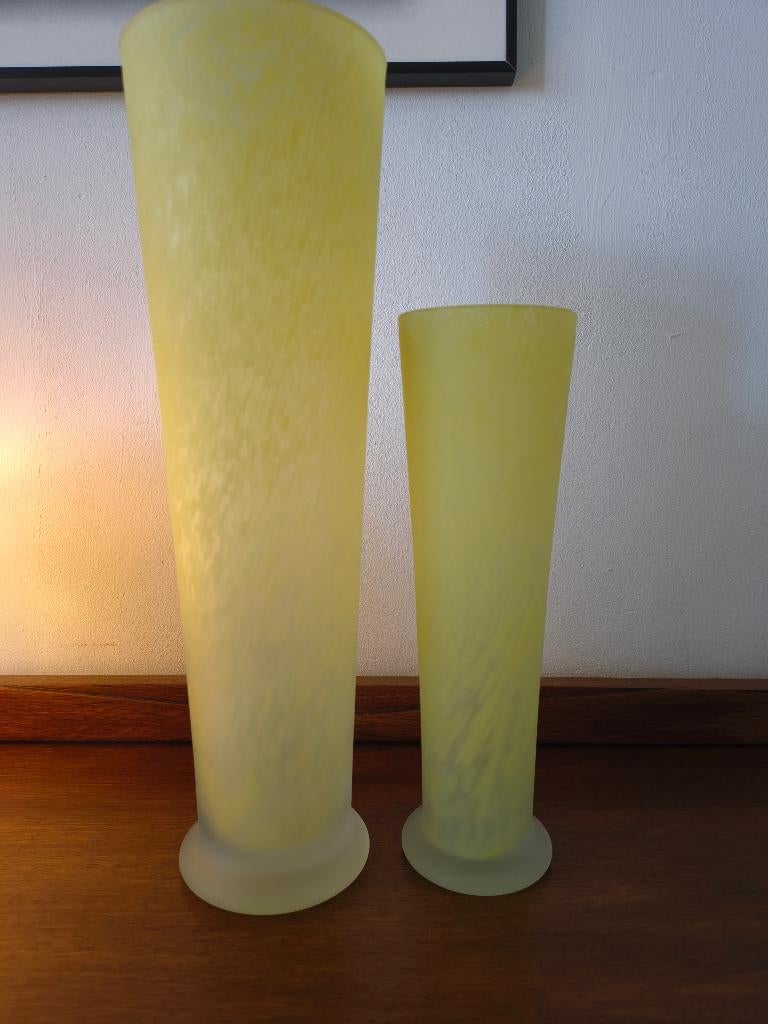 Vintage vazen (set 2 stuks), Ophalen of Verzenden