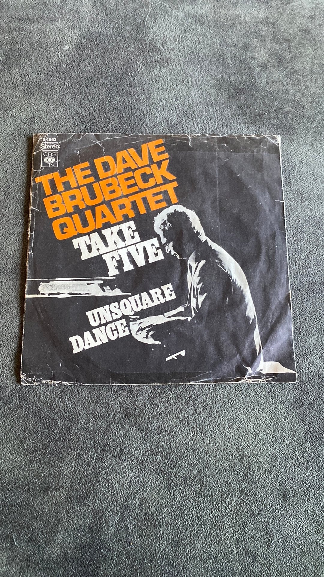 Vinyl single the Dave Brubeck Quartet - Take five, Ophalen of Verzenden, Gebruikt, Jazz en Blues