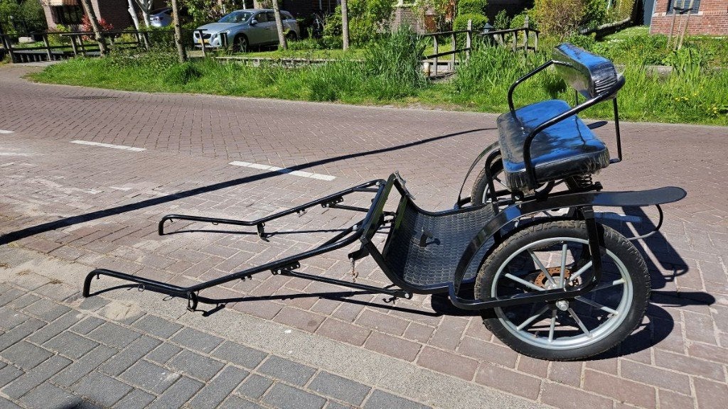 Sulky voor minipony, Zo goed als nieuw, Sulky, Pony