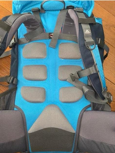 VAUDE Asymmetric 40 Trekking Rugzak met Regenhoes, Ophalen of Verzenden, Zo goed als nieuw, Rugzak
