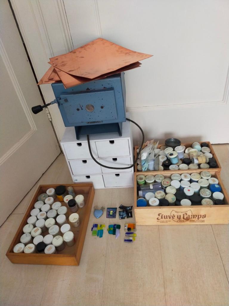 Emailleeroven EFCO 135, Ophalen, Elektrisch
