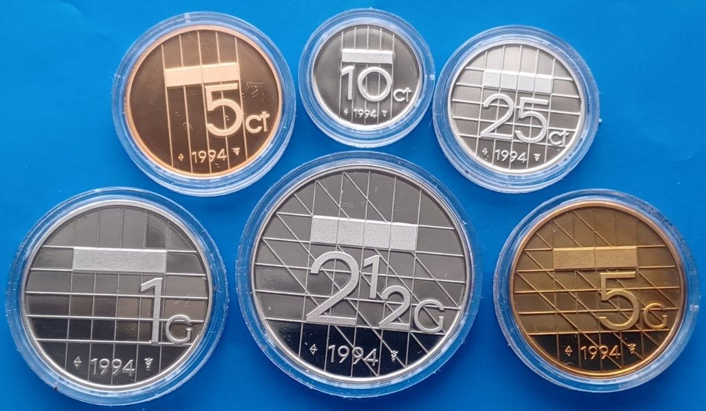 Jaarset Nederland 1994 Proof, Postzegels en Munten, Ophalen of Verzenden, Koningin Beatrix, Overige waardes, Setje