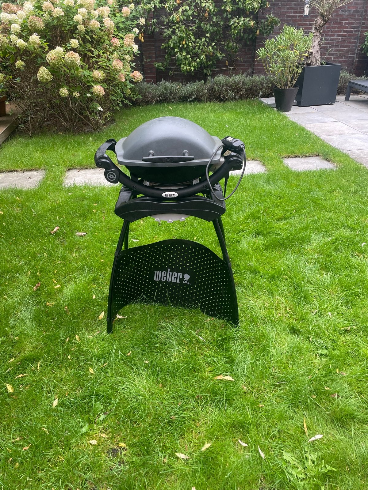 Weber Q1400 elektrische barbecue met onderstel, Ophalen