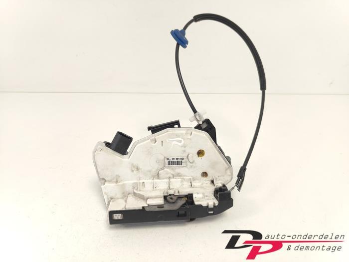 Deurslot Mechaniek 2Deurs rechts van een Volkswagen Scirocco, Gebruikt, -, Volkswagen, -