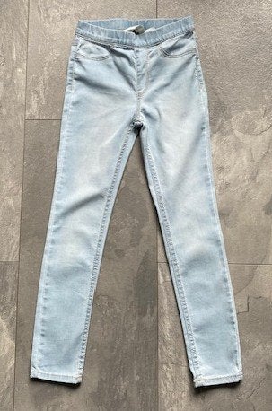 Denim jegging van H&M, maat 122 (qwe), Broek, Meisje, H&M, Ophalen of Verzenden