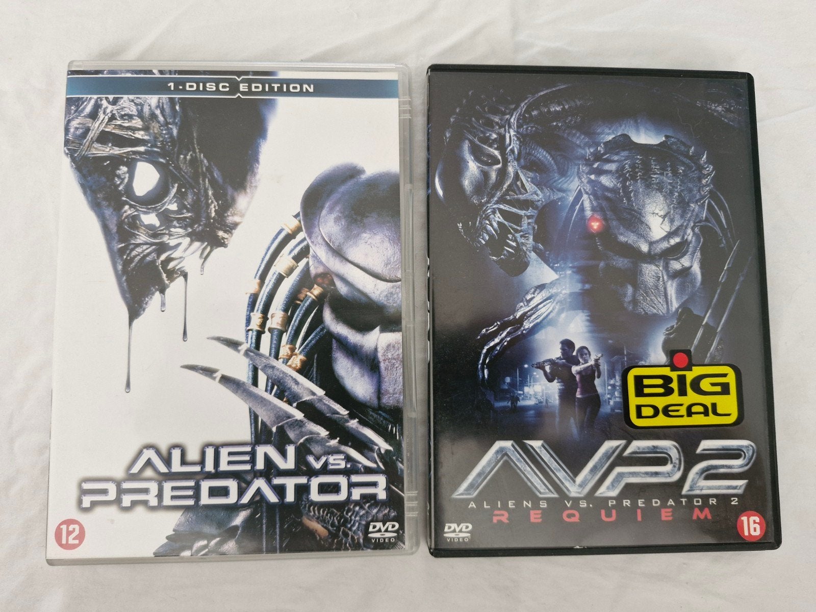 Alien vs Predator set, Cd's en Dvd's, Engels, Vanaf 16 jaar, Nederlands, Ophalen of Verzenden