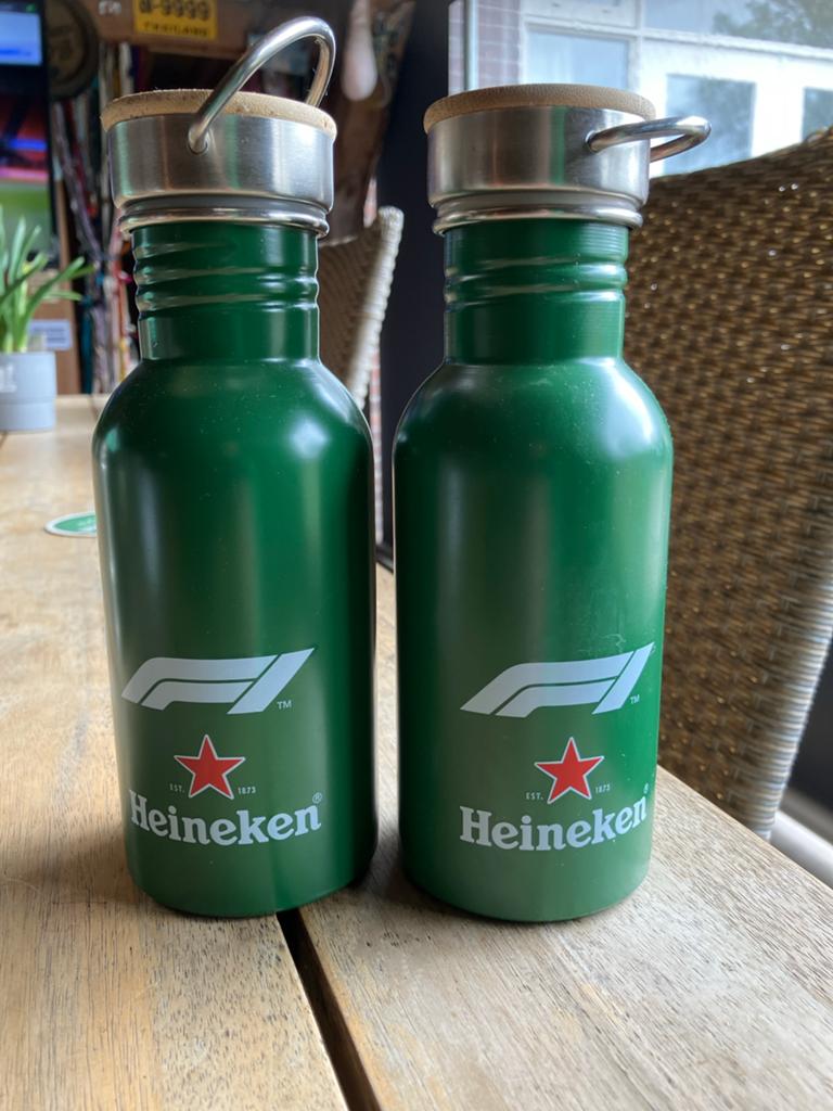Heineken thermosflessen nieuw., Ophalen, Nieuw, Heineken