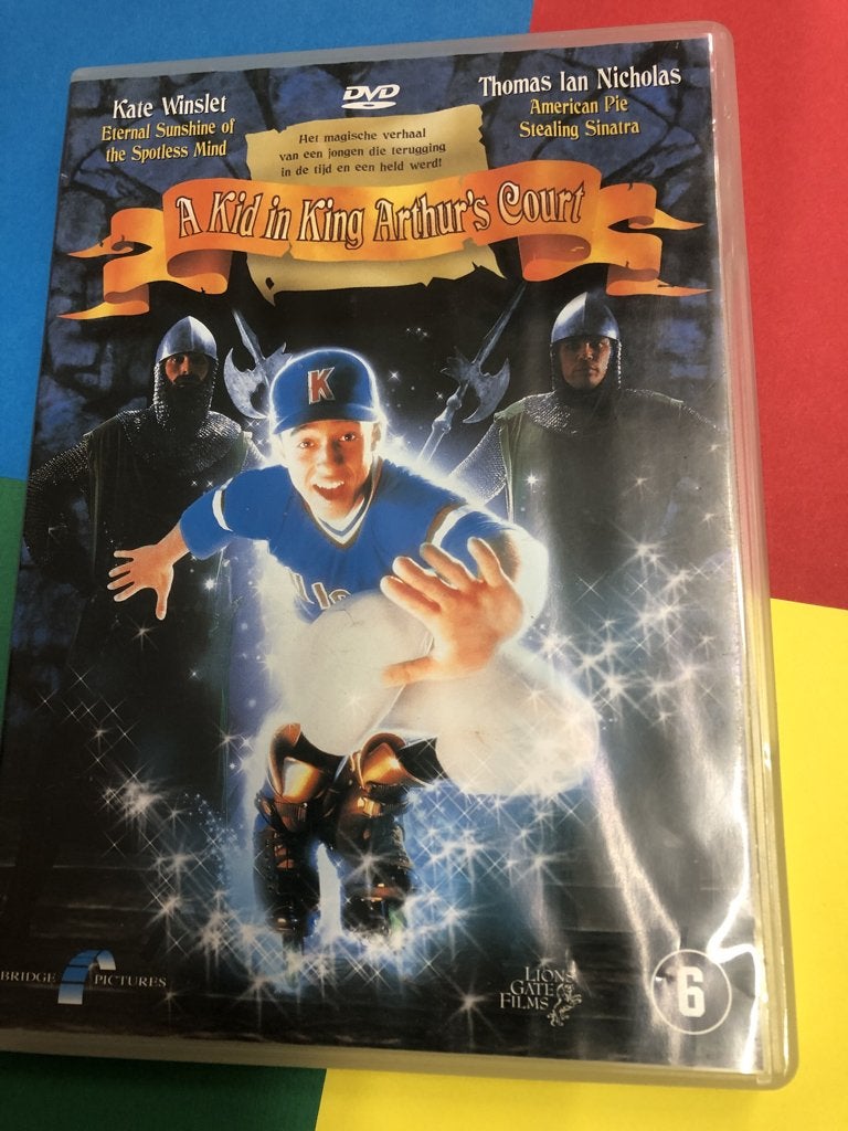A Kid in King Arthur's Court - DVD, Avontuur, Nederlands, Ophalen of Verzenden, Vanaf 6 jaar