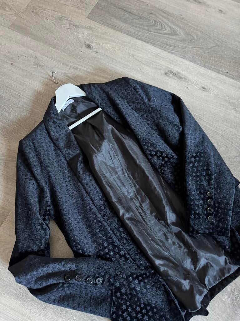 Loavies Blazer Velvet, Kleding | Dames, Ophalen of Verzenden, Gedragen, Maat 38/40 (M), Zwart