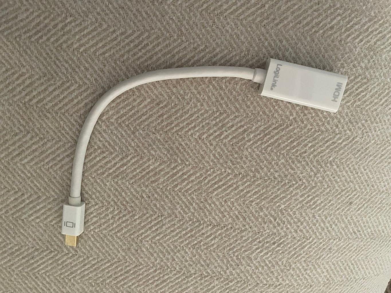 LogiLink Mini DisplayPort to HDMI Adapter, Computers en Software, Ophalen of Verzenden, Zo goed als nieuw