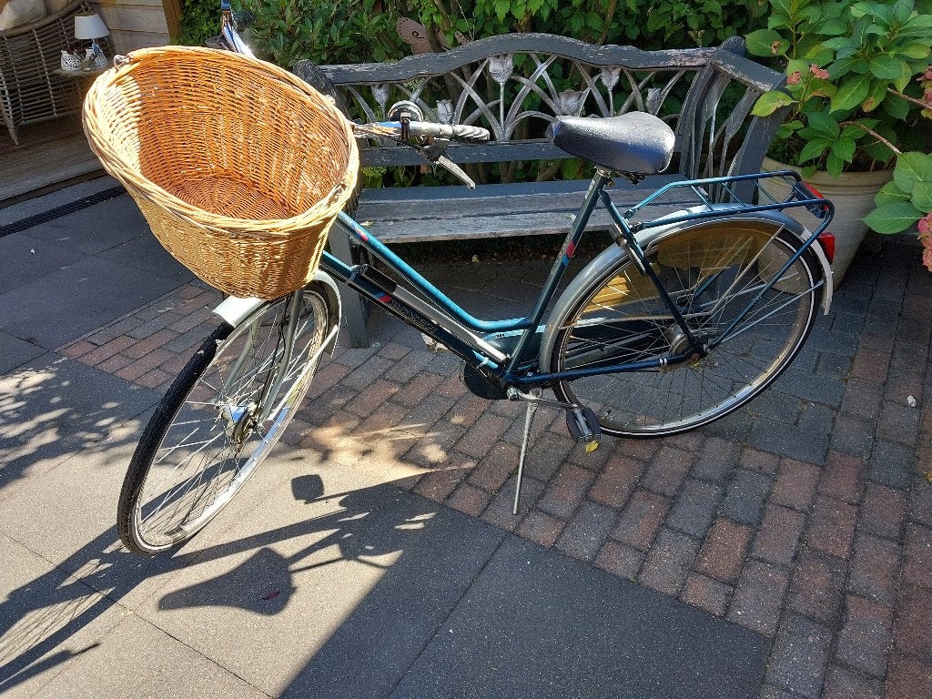 Romein Damesfiets 28 inch met mand - Nette staat, Fietsen en Brommers, Gebruikt, Versnellingen, 56 cm of meer, Trommelrem