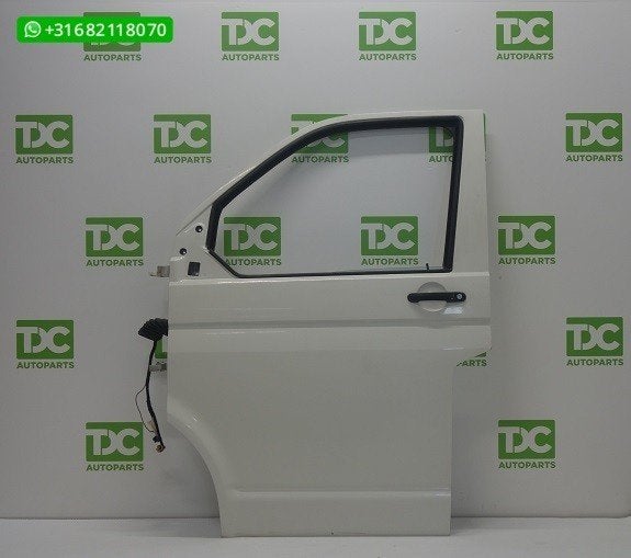 Volkswagen T5 ('03-'09) Voorportier links wit, Gebruikt, Voor, Ophalen of Verzenden, Volkswagen