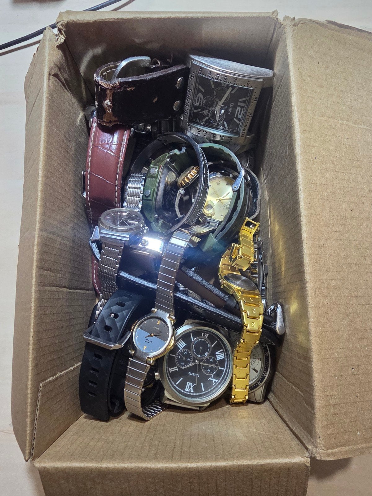 Lot diverse horloges - onbekende staat, Ophalen