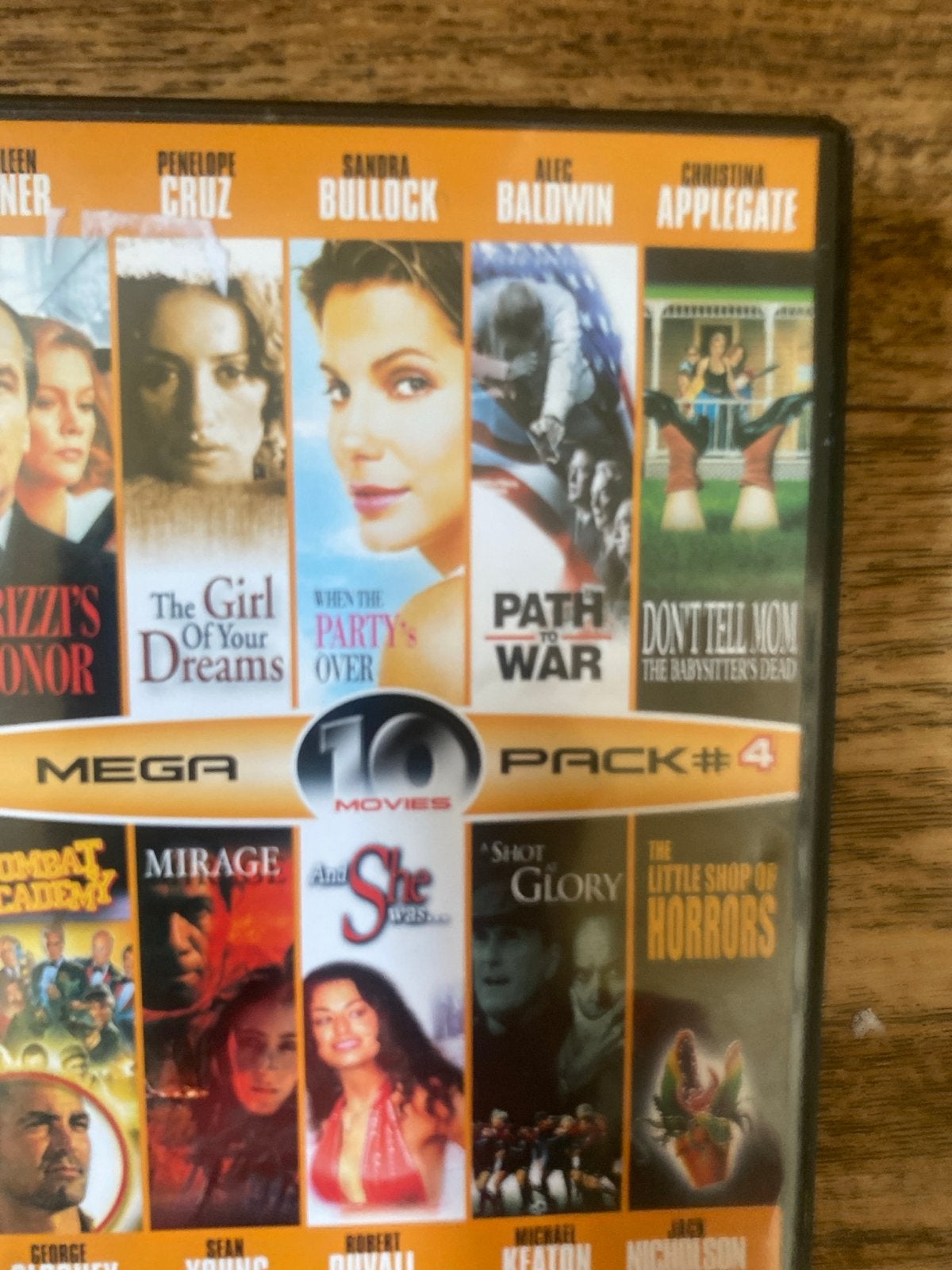 Mega 10 Movies Pack #4 DVD - Diverse films, Engels, Nederlands, Ophalen of Verzenden, Zo goed als nieuw