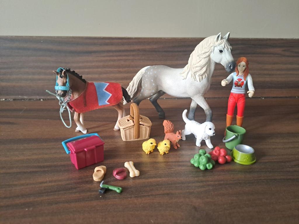 Schleich adventskalender z.g.a.c, Ophalen of Verzenden, Zo goed als nieuw
