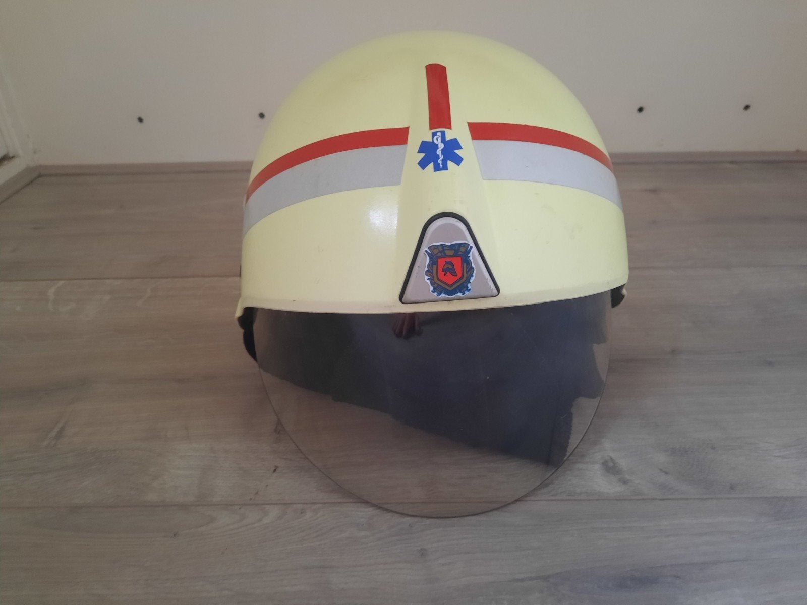 Brandweerhelm MSA F200., Verzamelen, Ophalen of Verzenden, Landmacht, Nederland