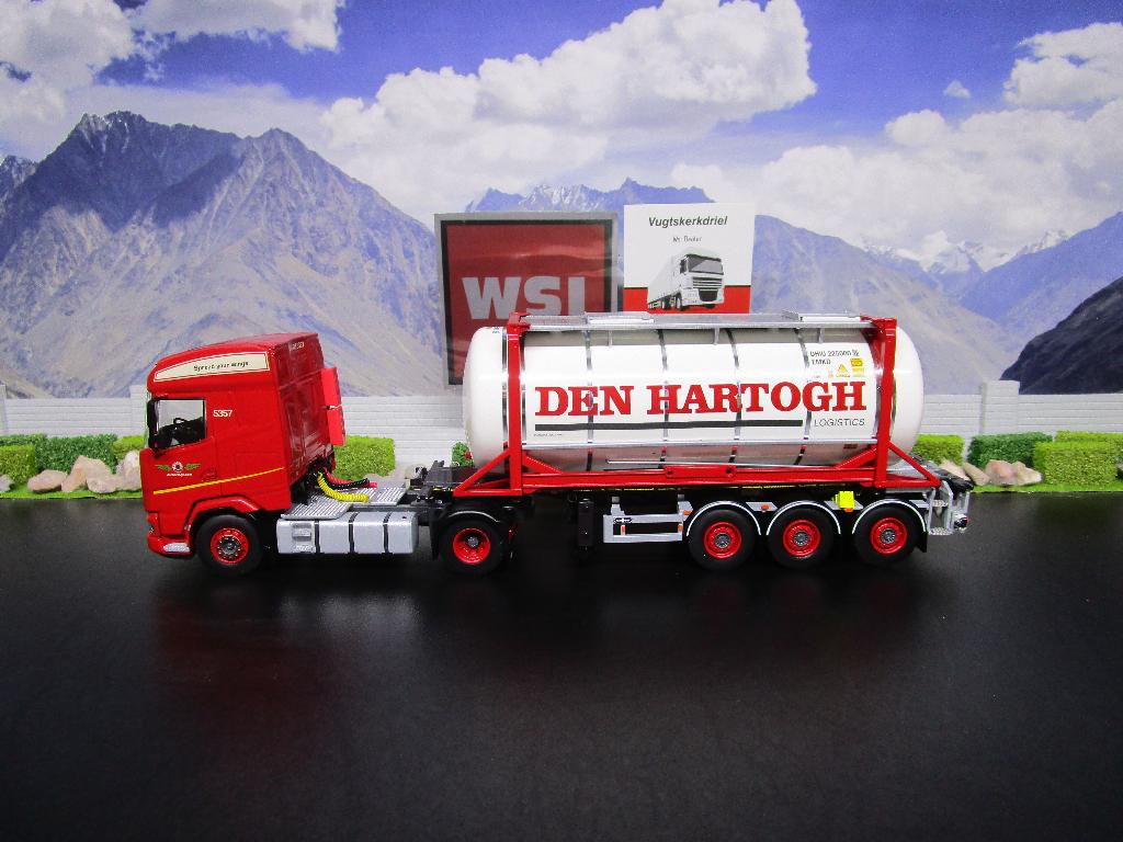 Wsi 01-4447 Den Hartogh , Daf XG, Ophalen, Nieuw, Bus of Vrachtwagen, Wsi