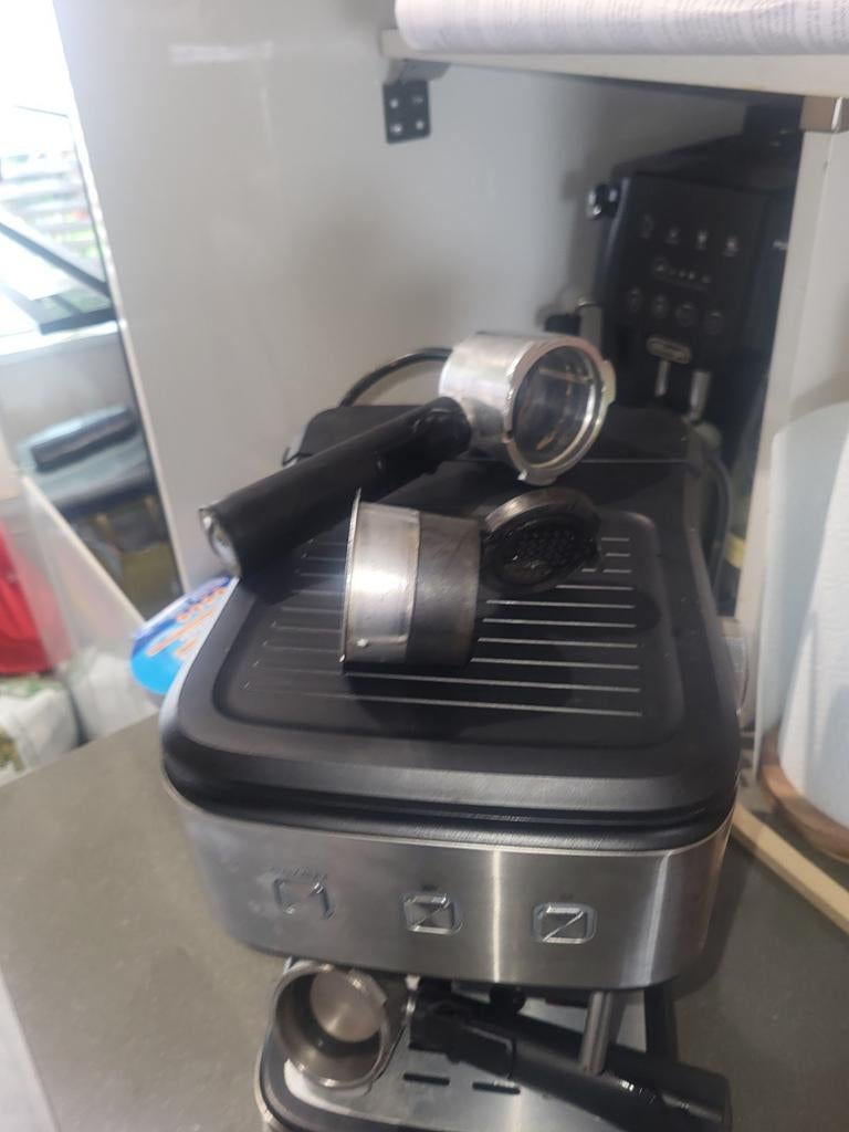 Princess koffie apparaat, Witgoed en Apparatuur, Koffiezetapparaten, Ophalen, Espresso apparaat, Gemalen koffie, Stoompijpje