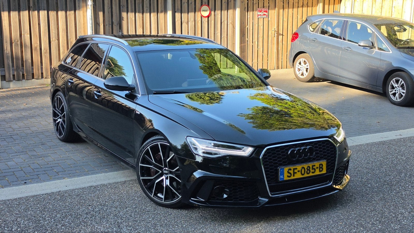 Audi A6 3.0 Bi-TDI Avant Quat S-tr  Keyless Carplay, Auto's, Automaat, Zwart, Stationwagon, Diesel