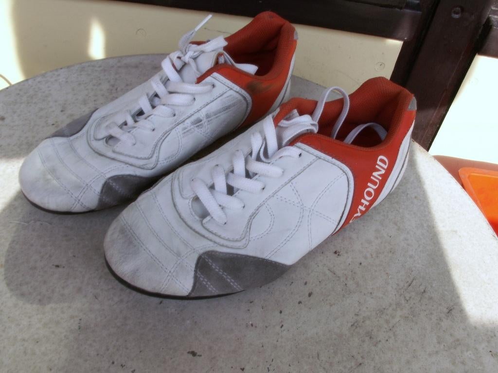 Wit Rode Greyhound Maat 42, Ophalen of Verzenden, Nieuw, Wit, Sneakers of Gympen