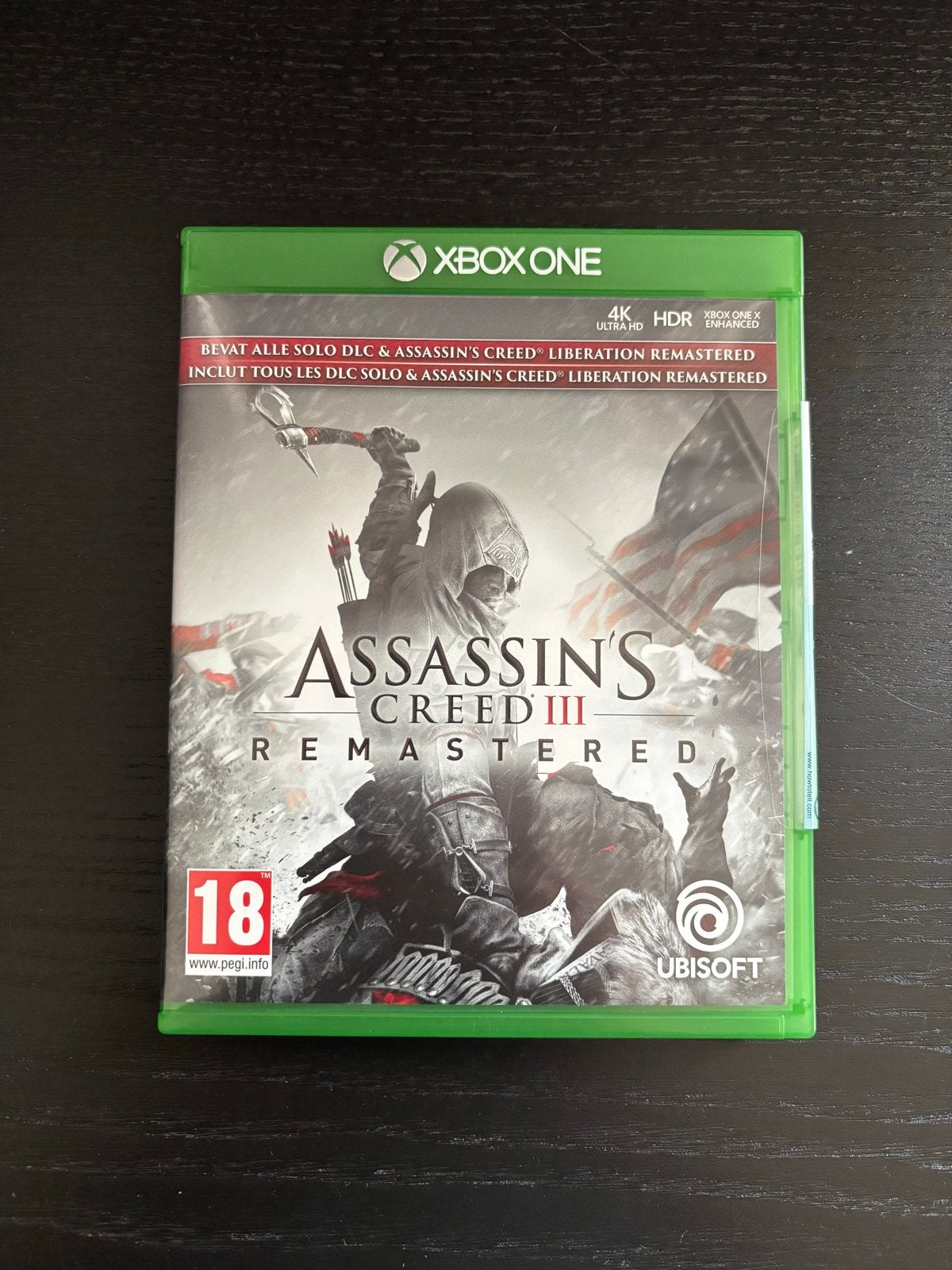 Assassin's Creed III Remastered Xbox One, Spelcomputers en Games, Avontuur en Actie, Vanaf 18 jaar, 1 speler, Ophalen of Verzenden
