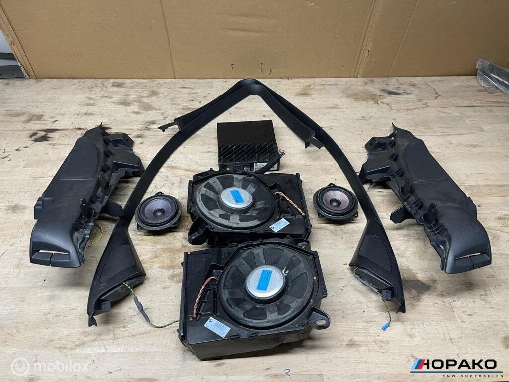 Speakerset BMW 1 serie E81 E82 E87 E88 Hifi, Auto-onderdelen, Elektronica en Kabels, Gebruikt, Ophalen of Verzenden