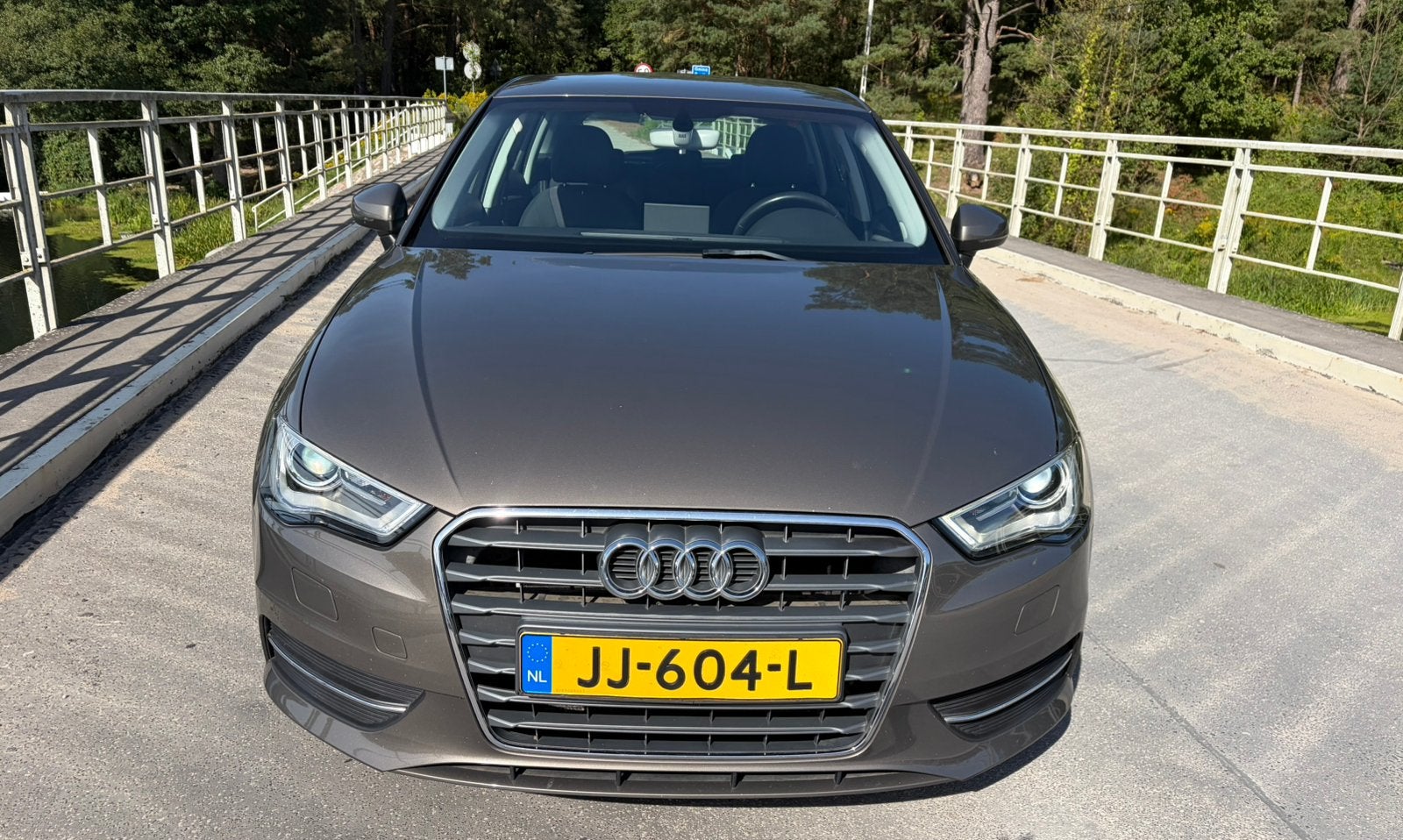 Audi A3 1.4 Tfsi 92KW Sportback S-tronic 2016 Grijs, Auto's, Zwart, 4 cilinders, Origineel Nederlands, 1395 cc