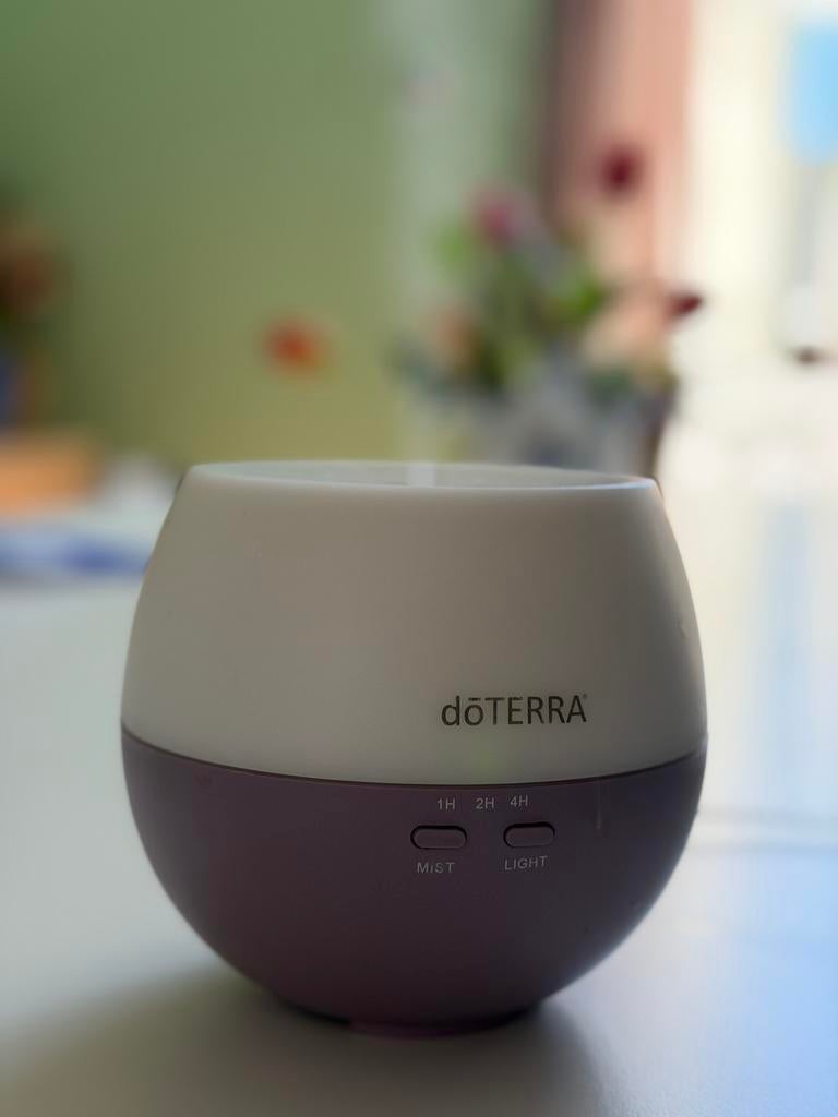 dōTERRA Petal Diffuser 2.0 - Aromatherapie, Ophalen, Zo goed als nieuw, Wit, Kunststof