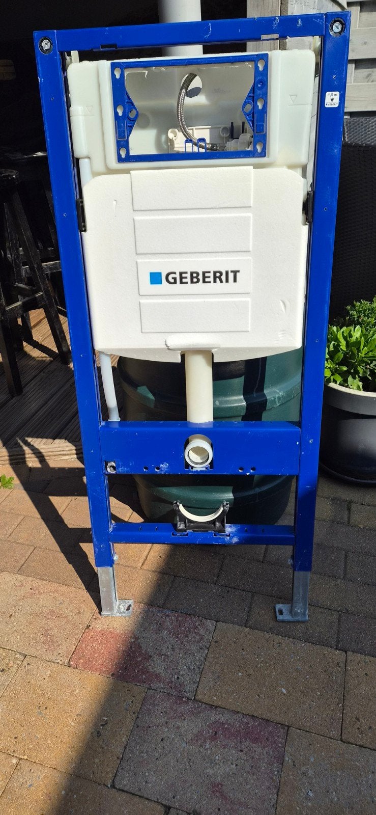 gebrit inbouw wc niet compleet, Doe-het-zelf en Verbouw, Sanitair, Ophalen of Verzenden, Toilet