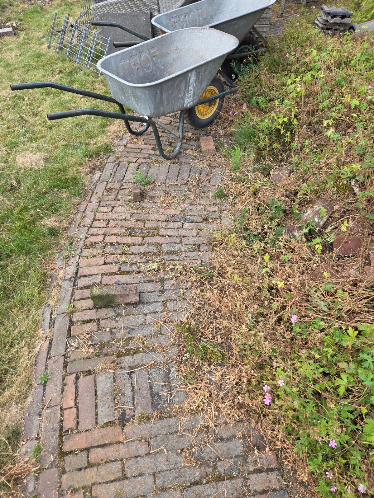 5 Duimers Klinkers - Ophalen, Overige materialen, Gebruikt, Klinkers, Ophalen of Verzenden