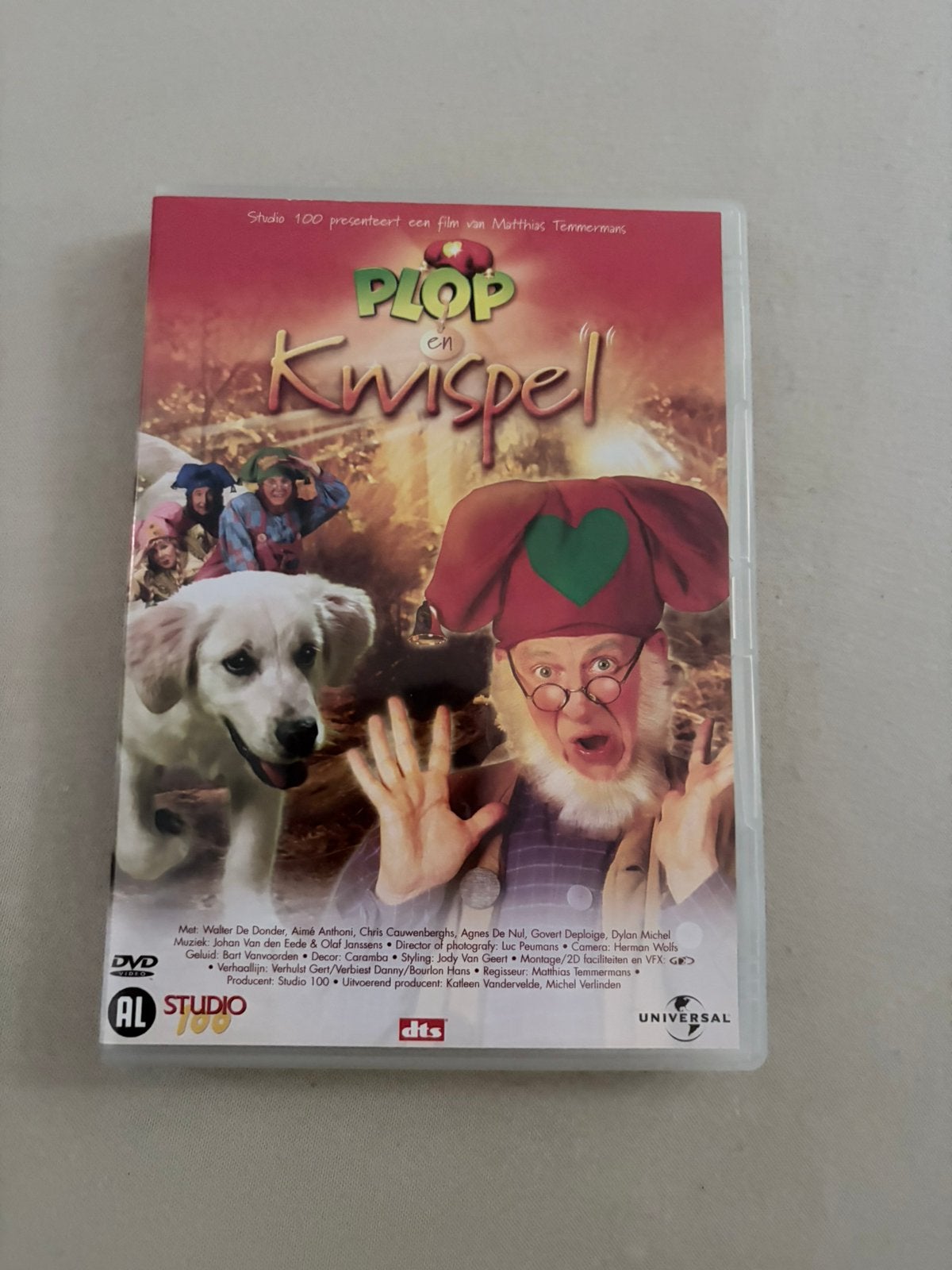 Plop en kwispel studio 100 dvd, Alle leeftijden, Ophalen of Verzenden, Zo goed als nieuw
