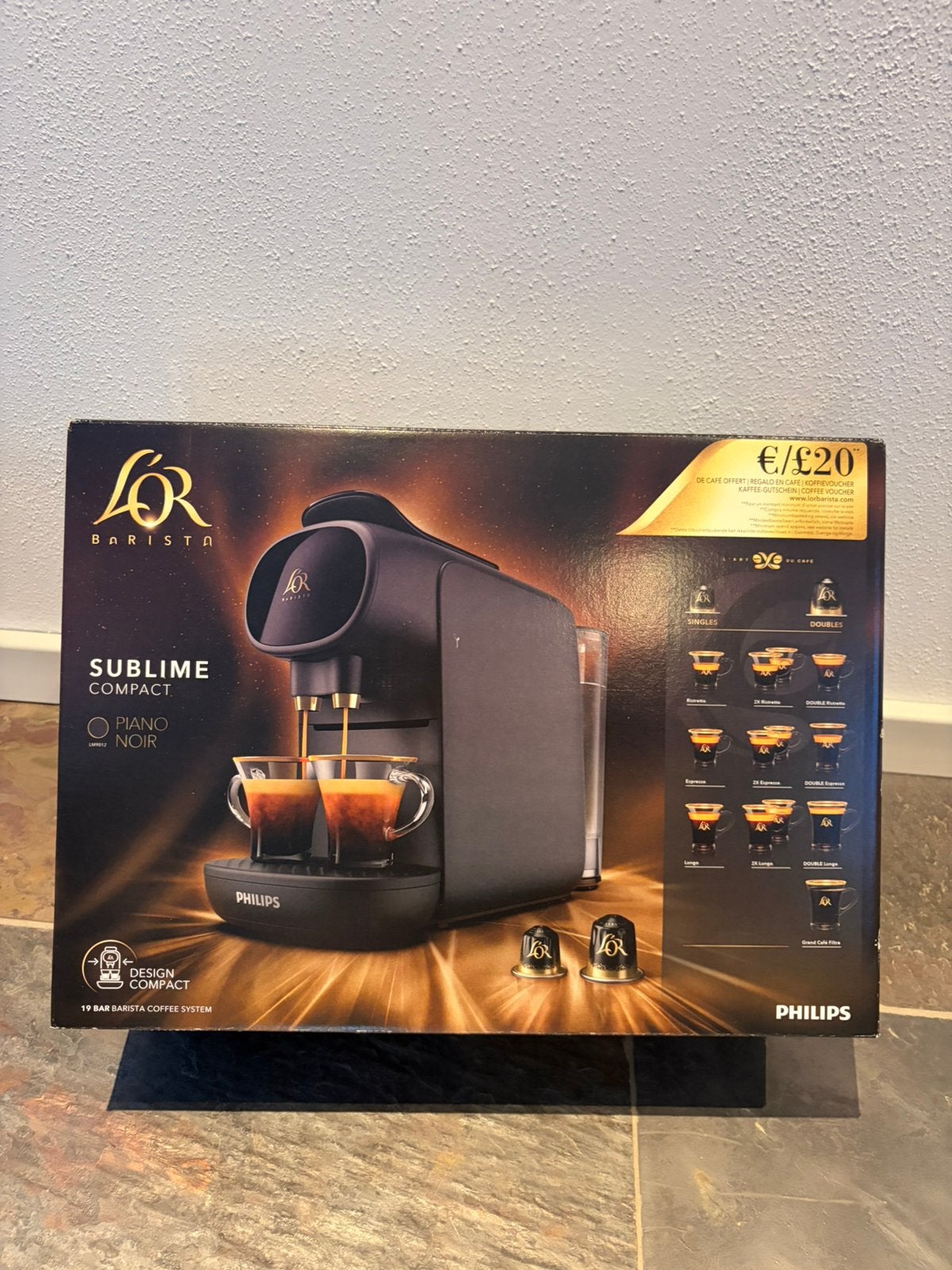 Koffiemachine Philips, L’or barista LM9012, Witgoed en Apparatuur, Koffiezetapparaten, Ophalen of Verzenden, Nieuw, Koffiemachine