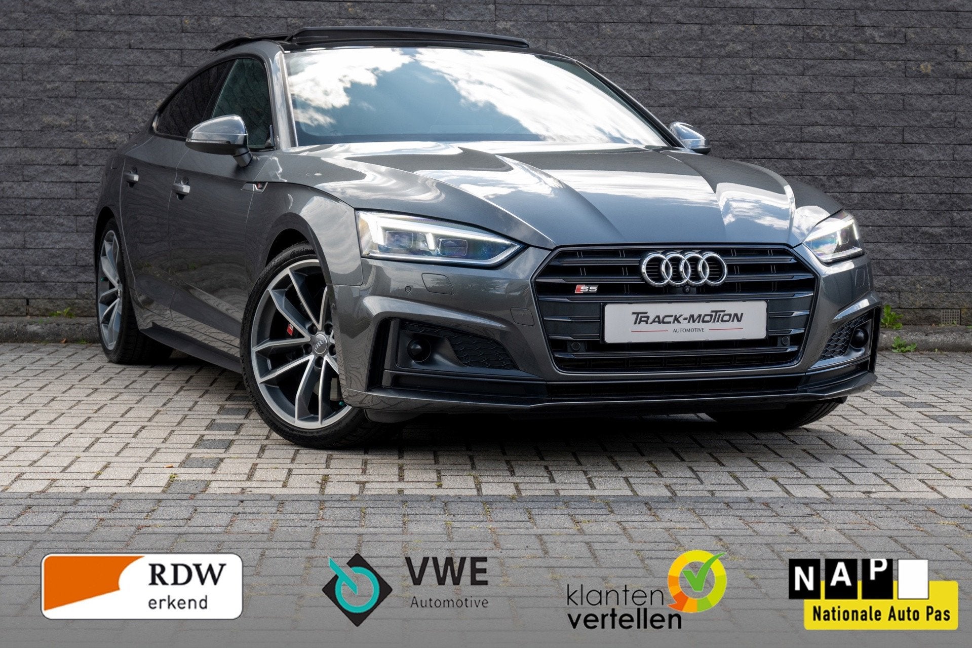 Audi A5 Sportback 3.0 TFSI S5 quattro Pro Line FULL OPTIONS!, Auto's, Dealer onderhouden, Gebruikt, 2995 cc, Leder