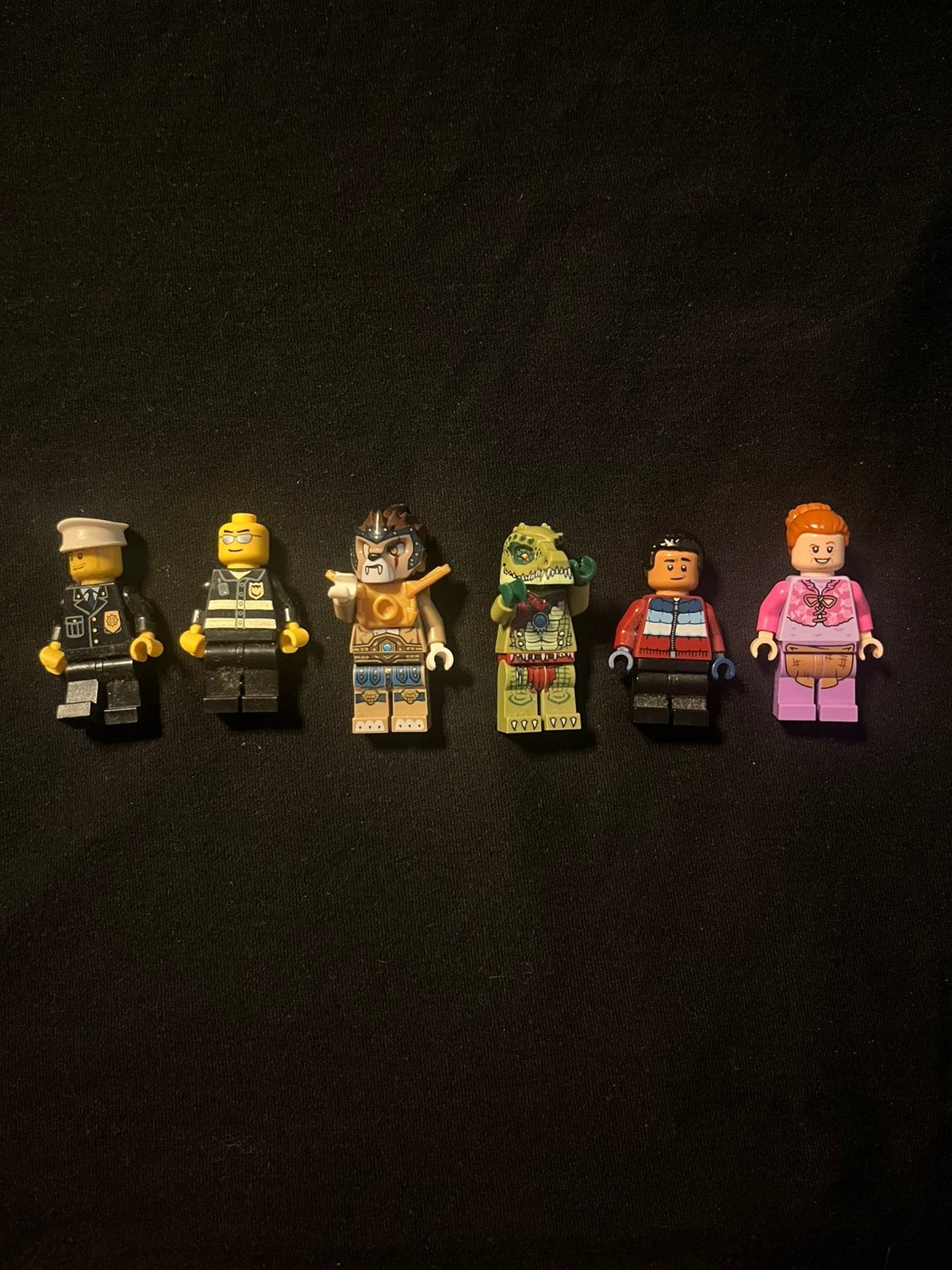 6 diverse Lego minifiguren, Ophalen of Verzenden, Zo goed als nieuw, Overige merken